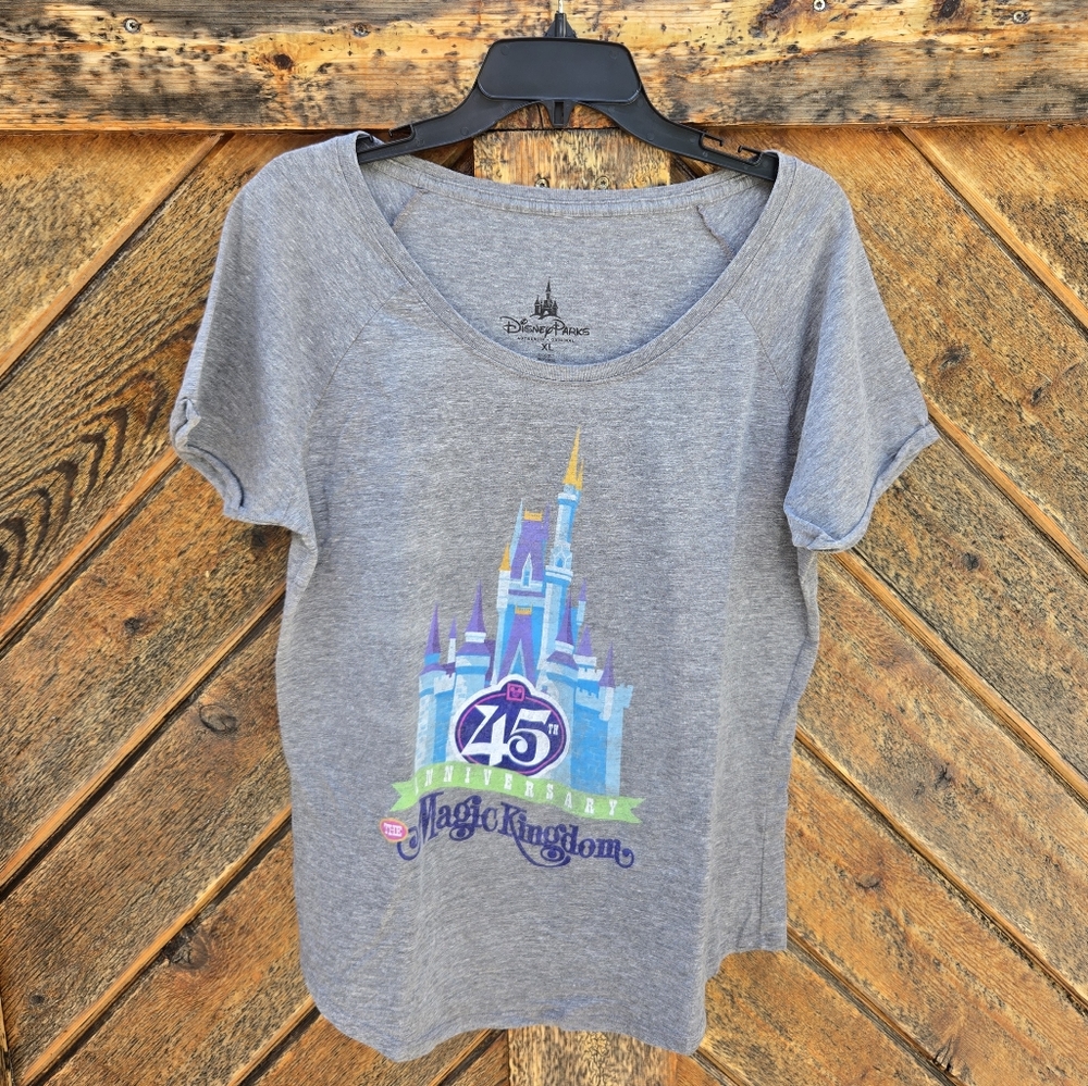 Disney Magic Kingdom 45th Anniversary Short Sleeve Tee